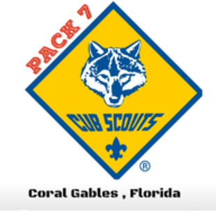 Cub Scout logo with Pack 7 added